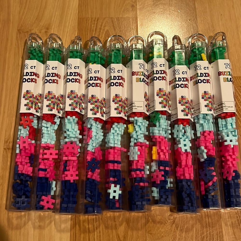 x10 Hashtag Building Blocks Bundle